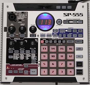 Фразовый семплер Roland SP 555 (Настольный фразовый семплер Roland SP 555)